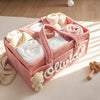 Personalized Plush Baby Organizer Basket