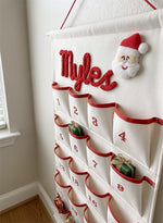 Personalized Christmas Advent Calendar – Custom Name Holiday Countdown for Kids, Family Christmas Decor, Xmas Gift