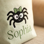 Name Embroidered Halloween Candy Basket | Personalized Trick or Treat Bucket
