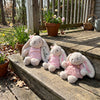 Personalized Embroidered Bunny Plush Baby Gift