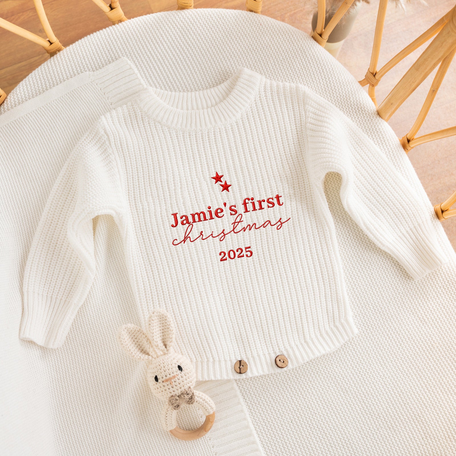 Christmas Chunky Knit Romper B