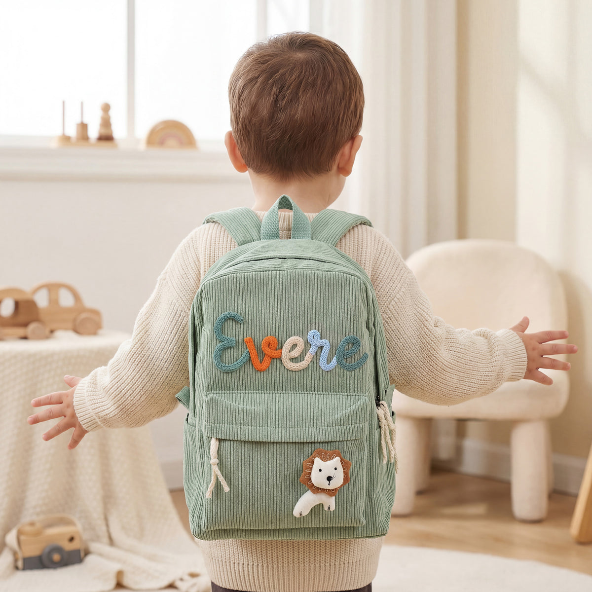 Personalized Kids Name Backpack - Back to School Gift (2T-7T)