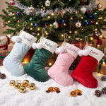 Personalized Christmas Stocking and Gift Sack Set
