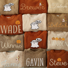 Halloween Embroidered kids name sweater