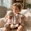 Personalized Embroidered Bunny Plush Baby Gift