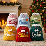 Personalized Velvet Christmas Gift Sack