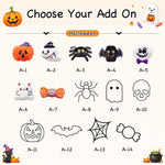 Personalized Halloween Gingham Basket | Hand-Knit Name Trick-or-Treat Bucket