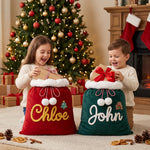 Personalized Velvet Christmas Gift Sack