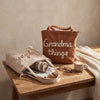 Personalized Mom Tote Bag – Custom Name Corduroy Diaper Bag, Stylish Mommy Bag, Baby Shower Gift