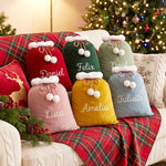 Personalized Christmas Stocking and Gift Sack Set