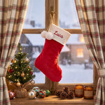 Personalized Christmas Stocking and Gift Sack Set