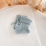 Chunky Knit Baby Booties – Handmade Knit Infant Shoes, Newborn Gift