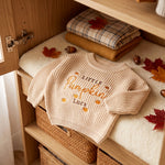 Halloween Embroidered kids name sweater