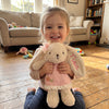 Personalized Embroidered Bunny Plush Baby Gift