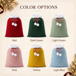 Personalized Velvet Christmas Gift Sack