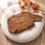 Halloween Embroidered kids name sweater