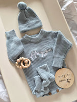 Personalized Baby Romper – Embroidery Custom Name Outfit, Soft Newborn Gift set