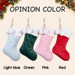 Personalized Christmas Stocking and Gift Sack Set