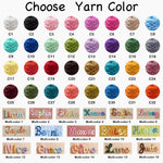 Personalized Dachshund Plush Pillow – Sherpa Sausage Dog with Knitted Yarn Name
