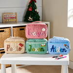 Personalized Kids Lunch Bag | Embroidered Name Insulated Lunch Box for School & Toddlers