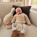 Halloween Embroidered kids name sweater