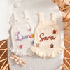Personalized Embroidered Girl Romper