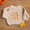 Halloween Embroidered kids name sweater