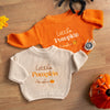 Halloween Embroidered kids name sweater