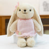 Personalized Embroidered Bunny Plush Baby Gift
