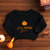 Halloween Embroidered kids name sweater B