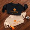 Halloween Embroidered kids name sweater B