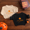 Halloween Embroidered kids name sweater B
