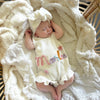 Personalized Embroidered Girl Romper
