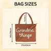 Personalized Mom Tote Bag – Custom Name Corduroy Diaper Bag, Stylish Mommy Bag, Baby Shower Gift