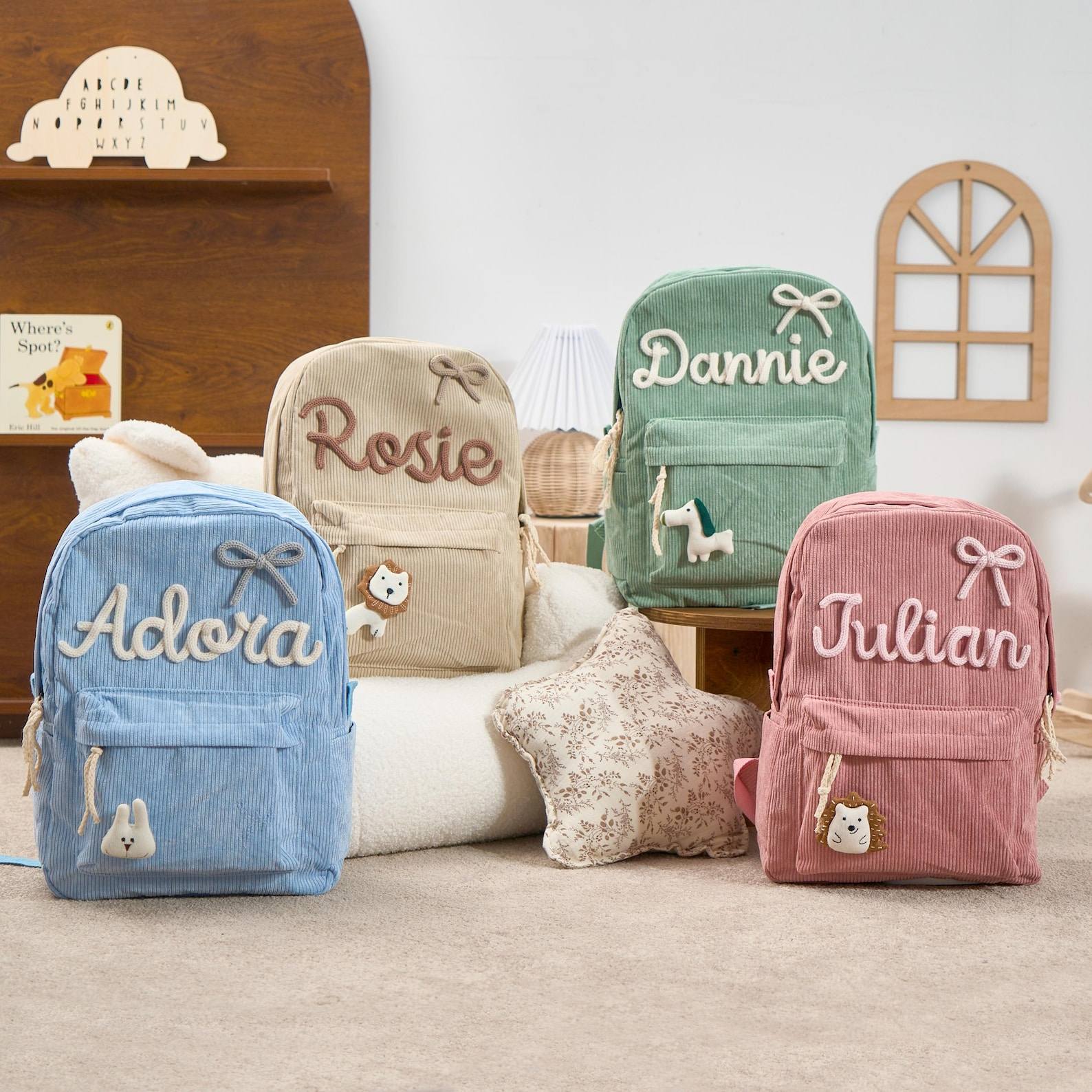 Custom Kids Name Backpack (2T-7T)