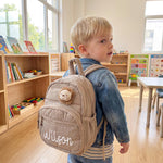Personalized Quilted Toddler Backpack – Embroidered Name | Daycare & Preschool Bag