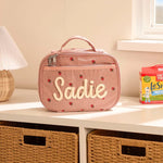Personalized Kids Lunch Bag | Embroidered Name Insulated Lunch Box for School & Toddlers
