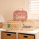 Personalized Kids Lunch Bag | Embroidered Name Insulated Lunch Box for School & Toddlers